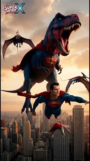 SUPERHEROS Traveled Back to Dinosaur Times #spiderman #hulk #avengers #dinosaur