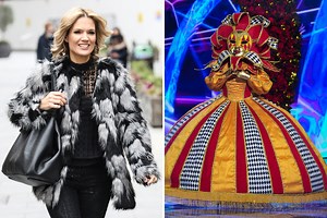 GMB's Charlotte Hawkins's daughter 'figures out' she's Masked Singer's Harlequin
