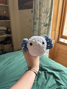 Axolotl Plushie ~crocheted Plushie~ - Etsy