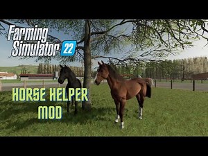 Nihayet ( HORSE HELPER MOD ) Çıktı - Farming Simulatör 22 #fs22