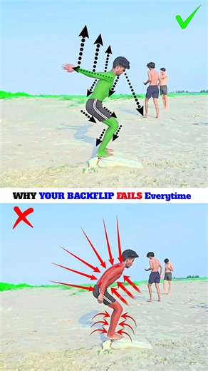 Backflip Mistakes You Need to Fix Today 🚀 #backflip #viral #shorts #trending #stunt #flip