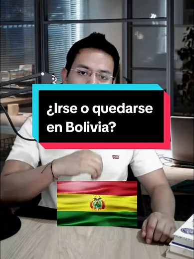 irse o quedarse en Bolivia, no obstante las dificultades actuales? #bolivia #crisiseconomica #datosbolivia #informe