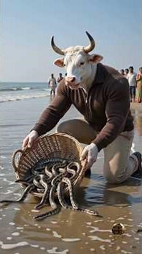 Poor Boy Rescues Sea Snakes, Discovers a Billionaire's Dark Secret | #aividiotu #hailuoai #rescue