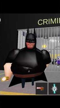 Free Batman Barry from Prison! (OBBY) This Escape Should Be Illegal!