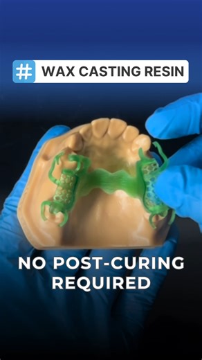 Rayform3D Dental | 🦷 Dental Wax Casting Resin (Castable Resin) Let 3D printing handle the wax pattern work, so you don’t have to. ✅ For wax patterns /... | Instagram