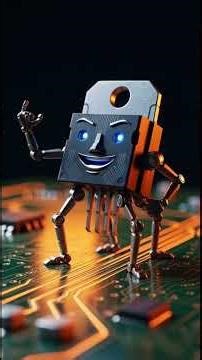 Talking Circuit Board Components – 3D AI Animation Shorts #aianimation #history #facts