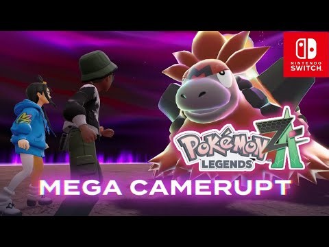Pokemon Legends ZA | Rogue Mega Camerupt Full Battle | Mega Evolution Pokemon Fight