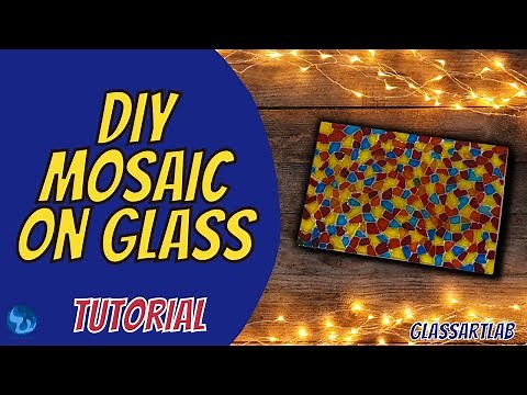 How to Create Mosaic Art with Glass Painting