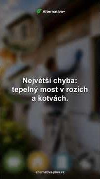 Zateplení starého domu svépomocí: jak na to levně a bez chyb