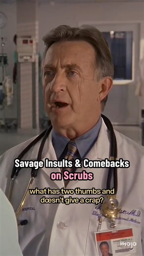 678K views · 11K reactions | Savage Insults and Comebacks on Scrubs! | WatchMojo | Facebook