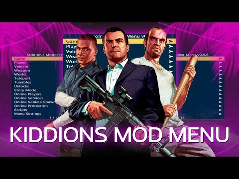 Undetected GTA 5 Mod Menu PC (2025) / Download Free Kiddions Cheat, Money Hack & Online Mods / Tutor