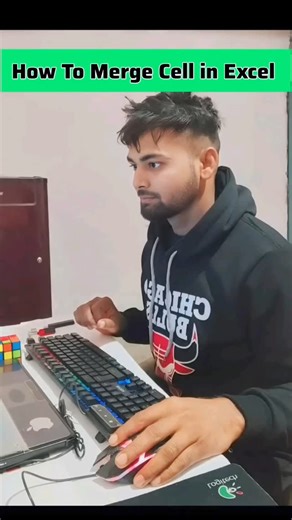 Short computer with Anil on Instagram: "How To Merge Cell in Excel! Advance Excel #shortreels珞like♥️andfollow #trendingreels #viralreels #exceltutorial"