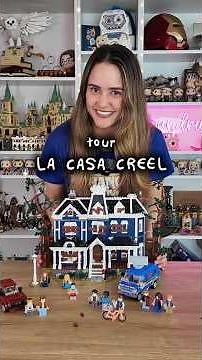 LEGO TOUR: LA CASA CREEL de Stranger Things 🧇🚲🔦💙 #SHORT