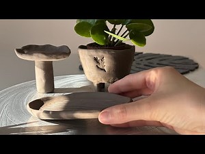 Cute and easy ceramic projects (slab, pinching, coiling)
