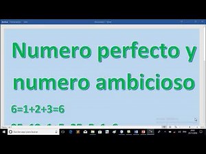JAVA NUMERO PERFECTO Y NUMERO AMBICIOSO PROGRAMA EN JAVA
