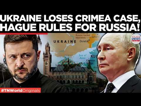 HAGUE STUNS UKRAINE: Putin Celebrates Court "Win" Over Crimea and Azov Sea | Times Now World