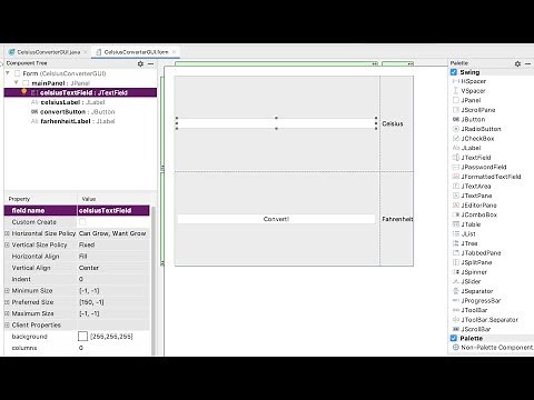 How to Build a Swing GUI with IntelliJ IDEA