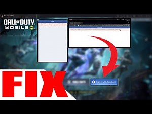 How to FIX Call of duty Mobile Facebook Login problem