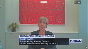 Sally Yates testifies there was a "legitimate basis" for FBI interview of Michael Flynn