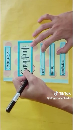 DIY SCRAPBOOK BORDER DESIGN SCHOOL PROJECT #DIY #tutorial #howto #viral #trend #design #stationery #studygram #satisfying #scrapbook #fyp #foryou #foryourpage #fypシ #fypage #creative #fypviral #schoolproject #homemade #project #ideas #newdesigns