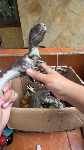 Hunting Jurassic World Dinosaur Toy ASMR