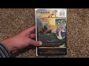 The Swan Princess 1995 VHS