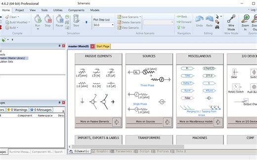 PSCAD 4.6.2 暂态分析 下载分享,新手快速学会
