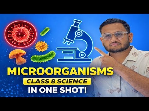 Microorganisms Class 8 Science Chapter 2 Full Explanation | CBSE in Hindi | Professor GenZ