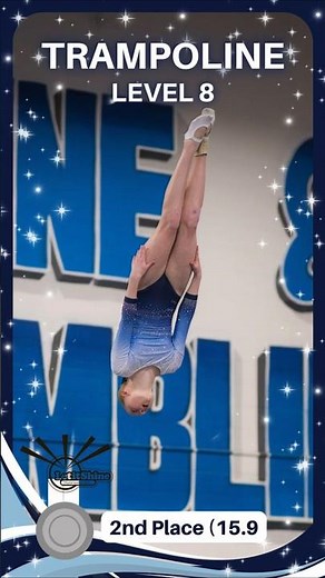 Level 7 Trampoline Routine 🥈 (15.9) - Let It Shine Invitational 2026