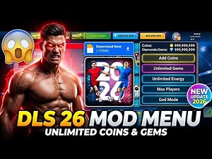 DLS 26 Mod APK 2026 ✅ Unlimited Money, Coins & Diamonds - Dream League Soccer 2026 Mod APK