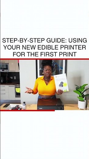 Ultimate Edible Printer Setup: First Print Guide Made Easy #EdiblePrinting #HowTo