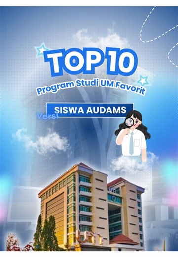 Hallo, Sobat Leaders! Berdasarkan survei siswa SMA Negeri 2 Batu, Universitas Negeri Malang memiliki beragam program studi unggulan yang menjadi incaran banyak calon mahasiswa setiap tahunnya 🎓 Setiap program studi menawarkan keunikan, peluang, dan prospek masa depan yang berbeda, sehingga pemilihan jurusan menjadi langkah penting dalam menentukan arah karier dan pengembangan diri 🙌🏻 Melalui video ini, saya merangkum 10 program studi favorit Universitas Negeri Malang versi siswa SMAN 2 Batu s