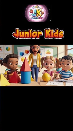 Learning Shapes for Kids ✨| Circle, Triangle, Cylinder, Square & Cube | Shapes Short Video #shorts