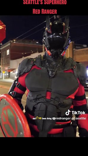 Seattle's Real-Life Superhero: Red Ranger