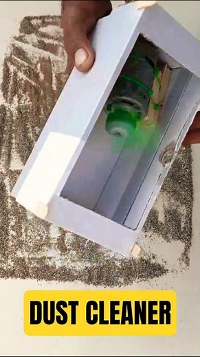 DIY Mini Dust Cleaner at Home | Easy Homemade Vacuum Cleaner Using Mobile Box, DC Motor & Propeller