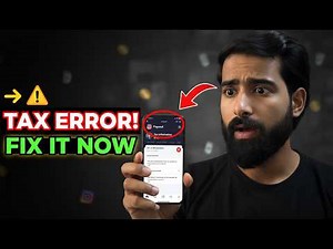 Instagram Tax Setup Problem Fix 2026 | Can't Add or Submit Payout Tax Information (Full Solution)