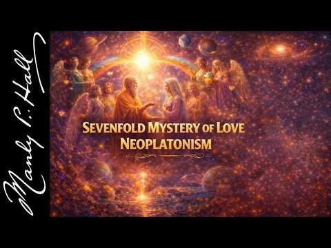 "SEVENFOLD MYSTERY OF LOVE, NEOPLATONISM" MANLY PALMER HALL