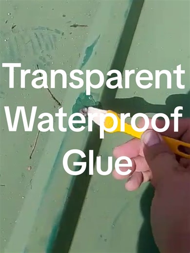 Transparent Waterproof Glue for Home Repairs