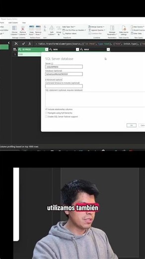 Conecta SQL Server a Power Query en 1 min ⏱️