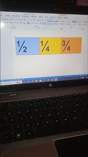 How to insert fraction symbol in word | #computer #learning #wordofgod #asmr #windows