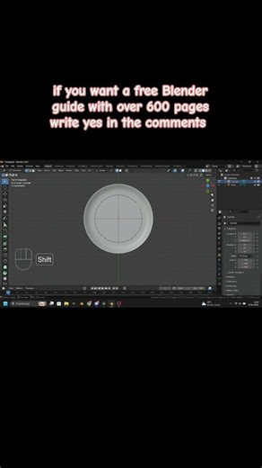 Modeling and texturing a 3D cake in Blender p5 #blender3d #blender