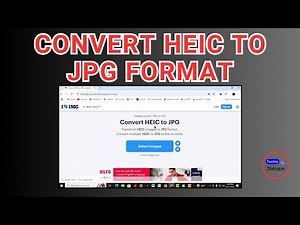 How to Convert HEIC to JPG Format