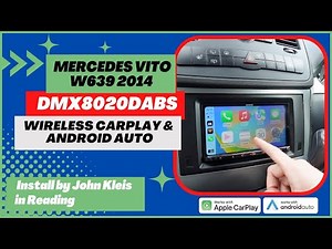 Mercedes Vito W639 Goes Wireless CarPlay, Android Auto DMX8020DABS