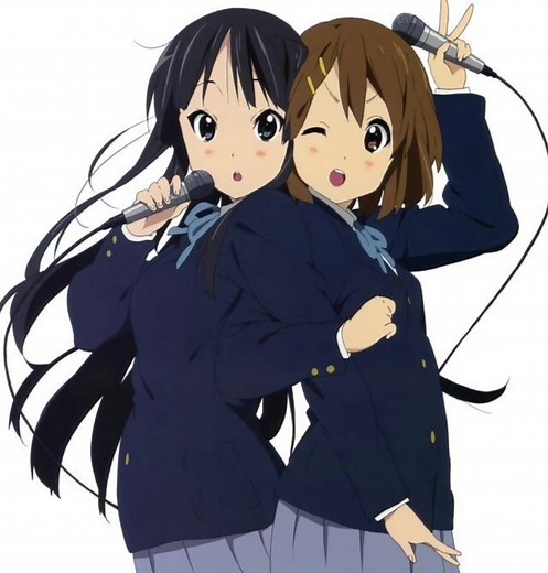 Azusa and Yui: An Anime Friendship Journey