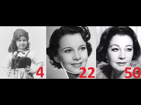 Vivien Leigh from 0 to 53 years old