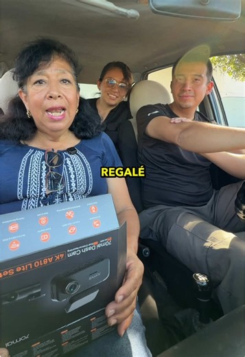 Le regalé a mi hija una dashcam 70mai, se las recomiendo mucho porque graba tanto lo que pasa adelante como atrás, con una excelente calidad 🚘😊 #doñapaz #storytime #dashcam #70mai @70mai Mexico