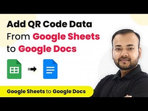 How to Add Google APIs QR Code From Google Sheets to Google Docs