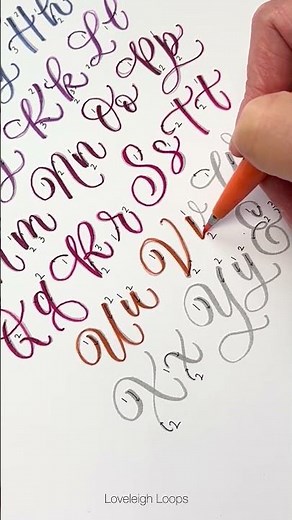 Free Modern Calligraphy Alphabet Worksheet ✨ Come Relax With Calligraphy! #calligraphy #alphabet