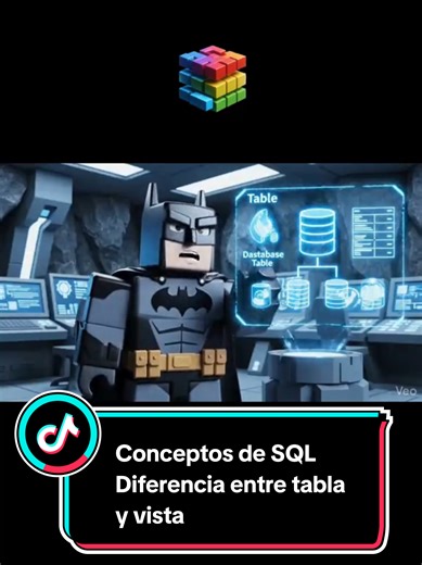 Conceptos de SQL - Diferencia entre tabla y vista Se explica qué es y cuál es la diferencia entre una tabla y una vista en SQL. #SQL #table #SQLview #tablevsview #SQLConcepts