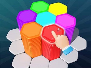 Play Hexa Sort | Free Online  Games. KidzSearch.com